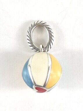 Brighton Beach Ball Heart Charm